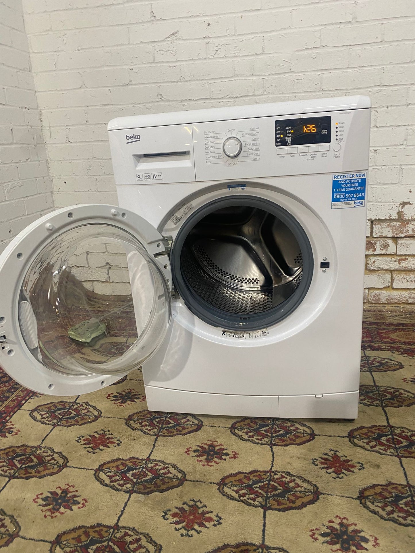✅🚚Beautiful Beko 9KG Washing Machine For Sale