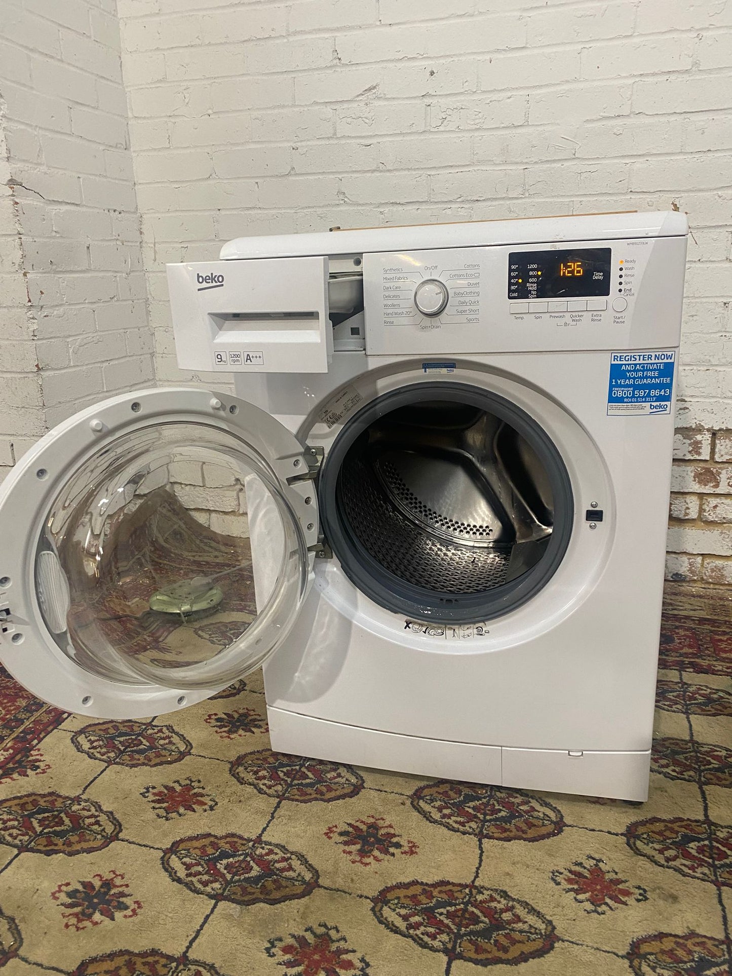 ✅🚚Beautiful Beko 9KG Washing Machine For Sale