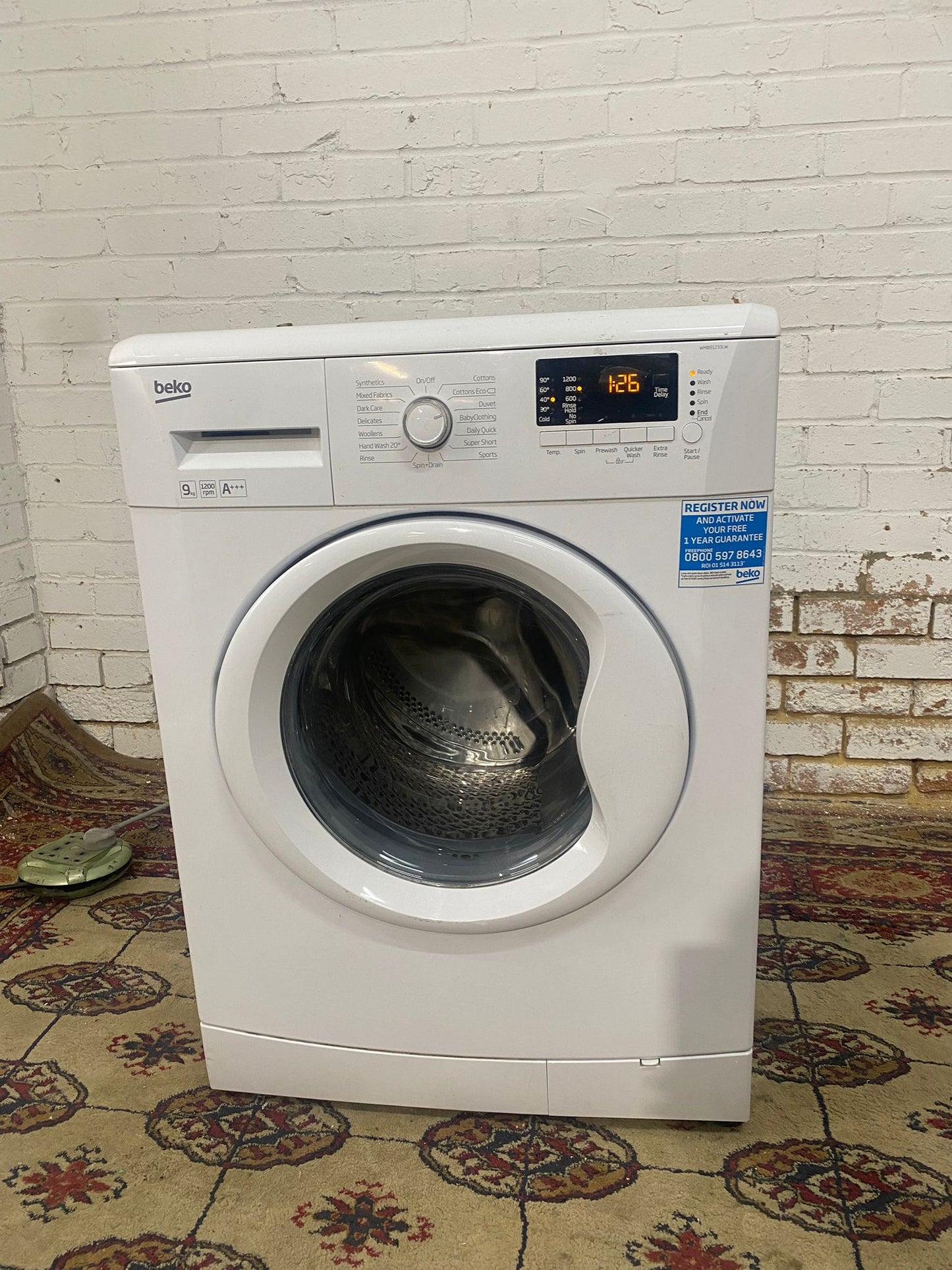 ✅🚚Beautiful Beko 9KG Washing Machine For Sale