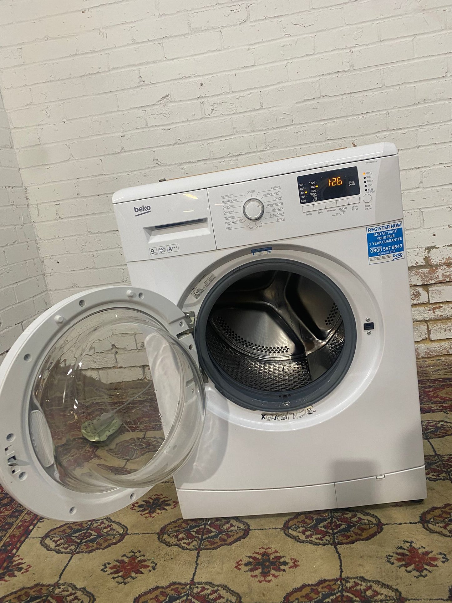 ✅🚚Beautiful Beko 9KG Washing Machine For Sale