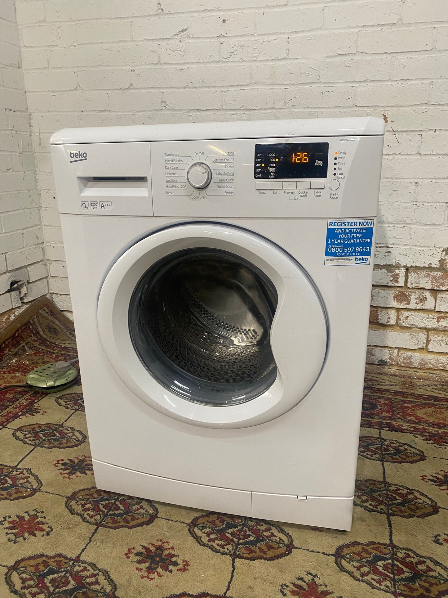 ✅🚚Beautiful Beko 9KG Washing Machine For Sale