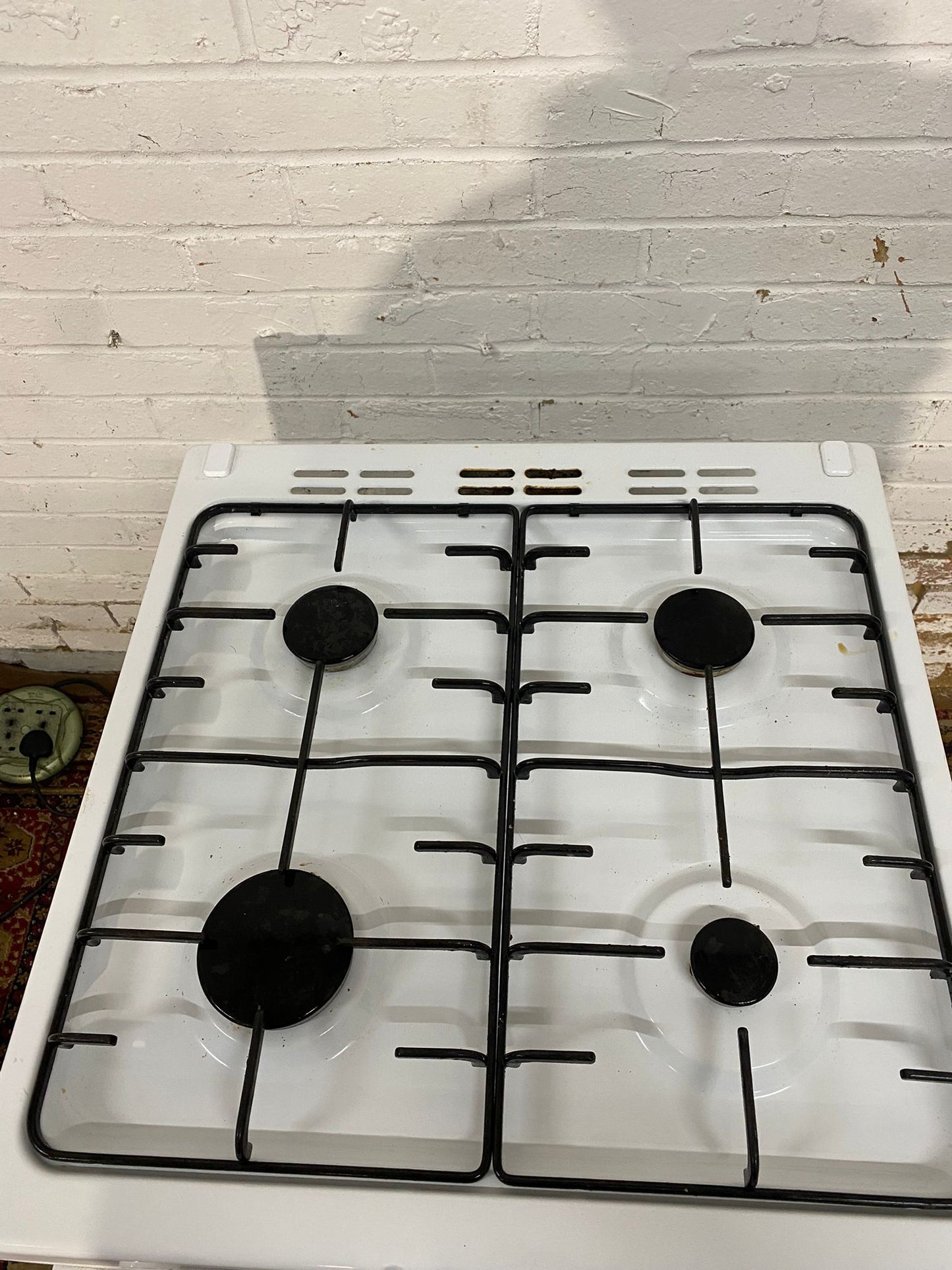 Beautiful Beko 60CM White Gas Cooker With Oven/Grill For Sale