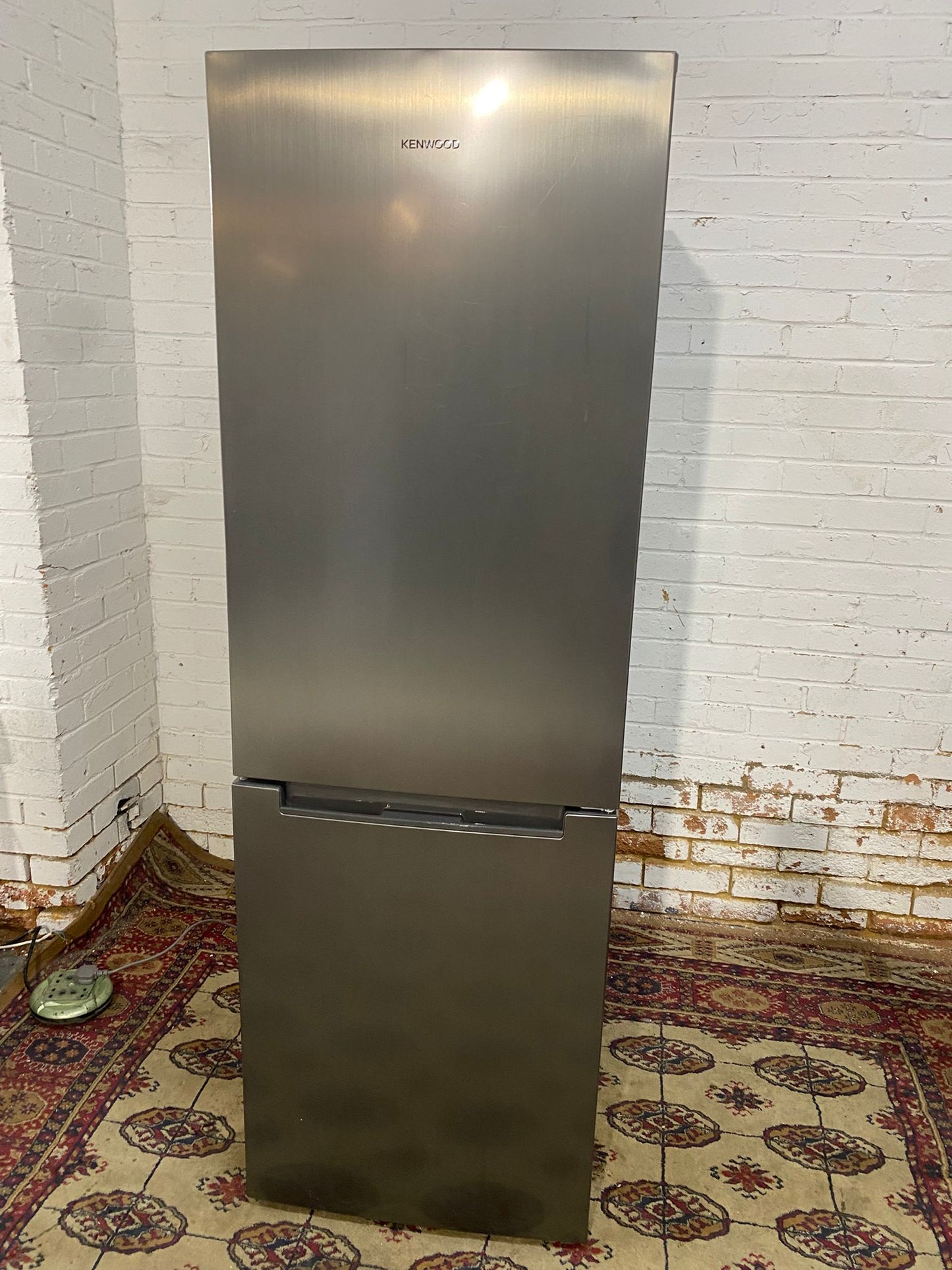 Beautiful 185CM Tall Kenwood Grey/Silver Fridge Freezer For Sale