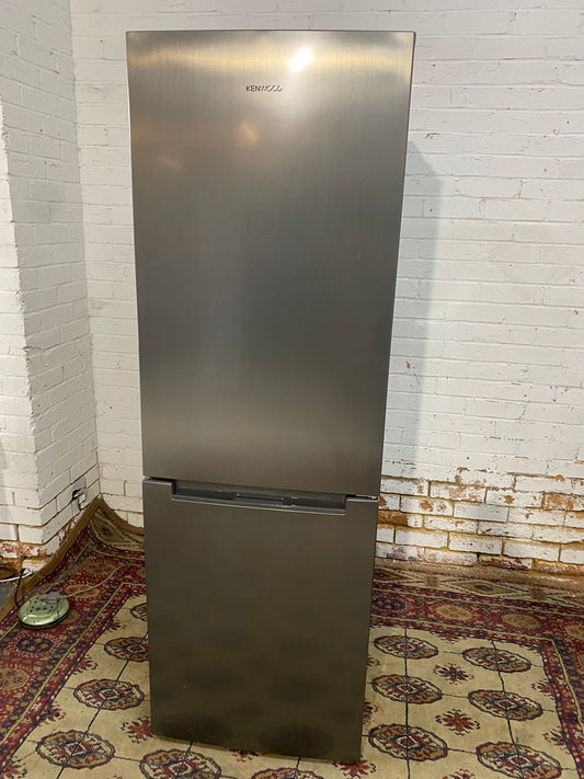 Beautiful 185CM Tall Kenwood Grey/Silver Fridge Freezer For Sale