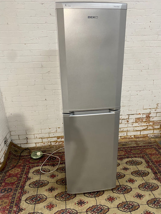 Beautiful Beko Grey Fridge Freezer For Sale