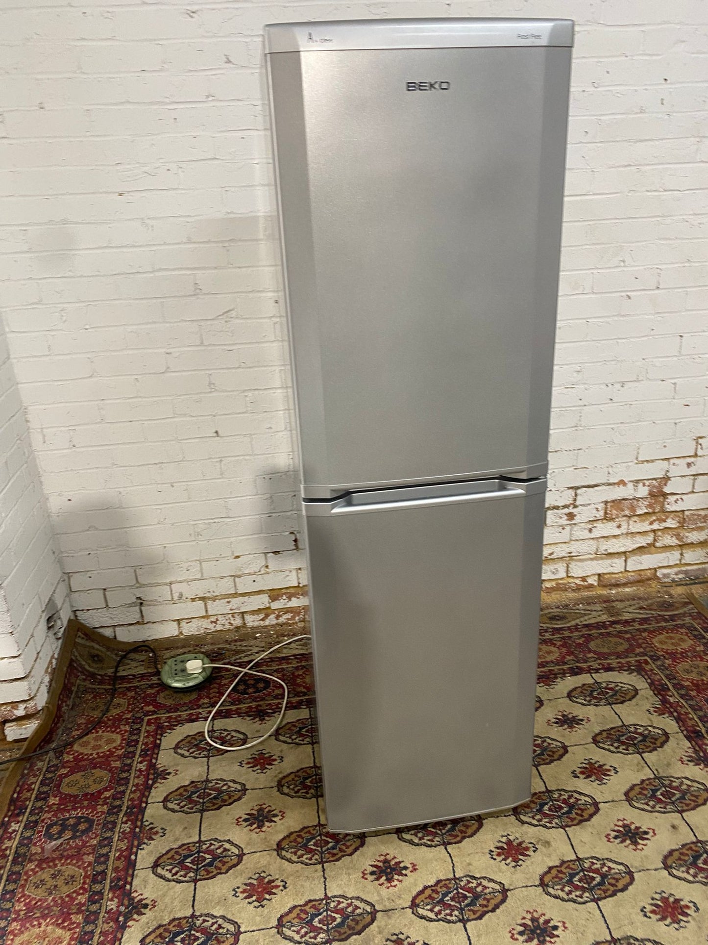 Beautiful Beko Grey Fridge Freezer For Sale