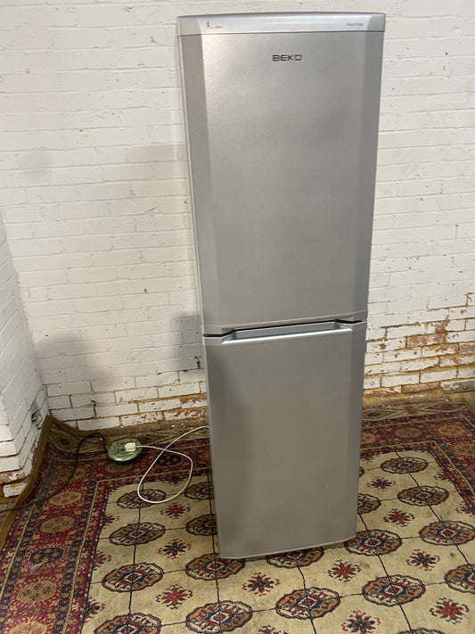 Beautiful Beko Grey Fridge Freezer For Sale