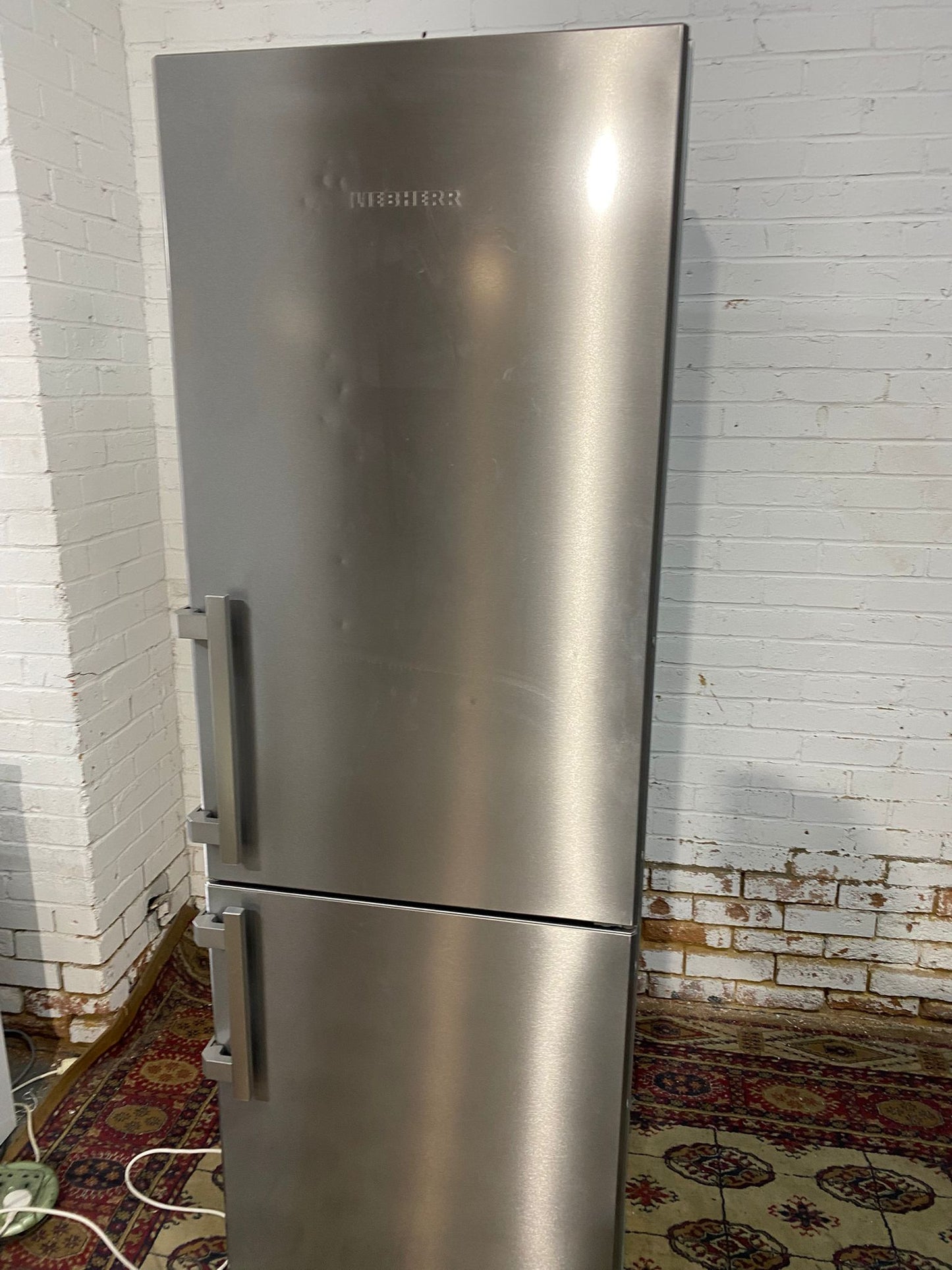 Beautiful Liebherr 70 CM Wide Stainless Steel Fridge Freezer For Sale