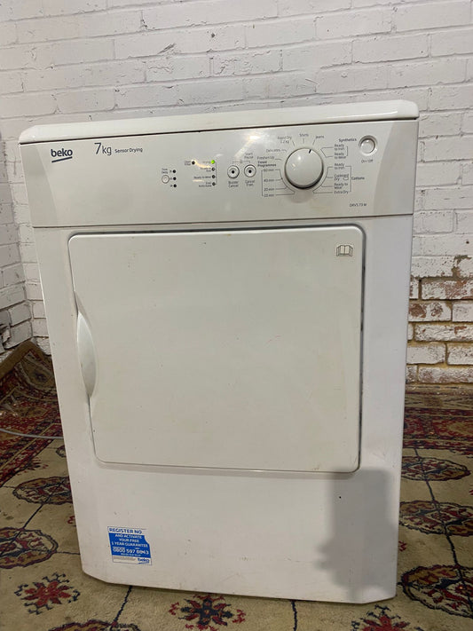 Beautiful Beko 7KG Vented Dryer For Sale