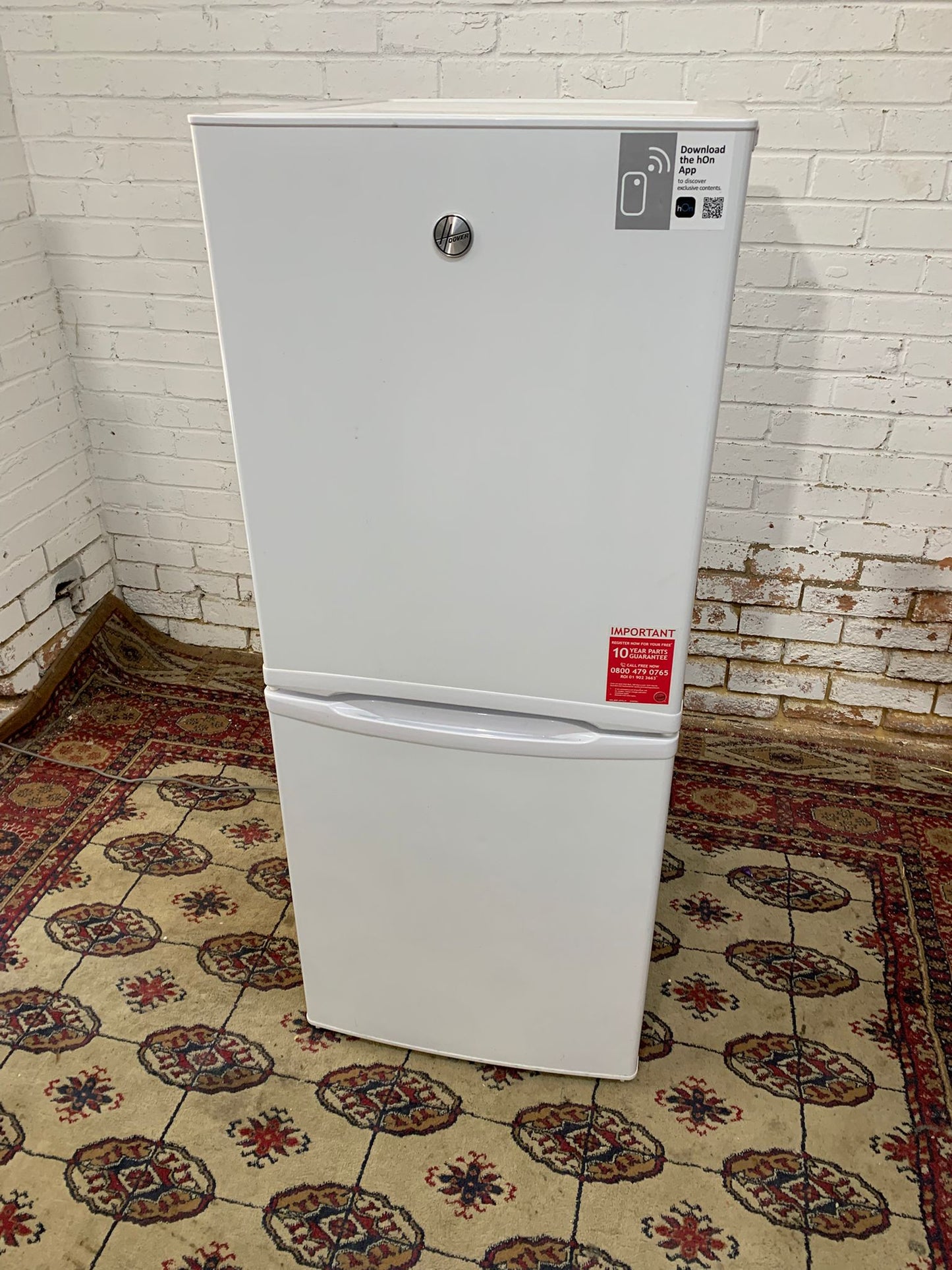 Beautiful Hoover Medium Fridge Freezer For Sale