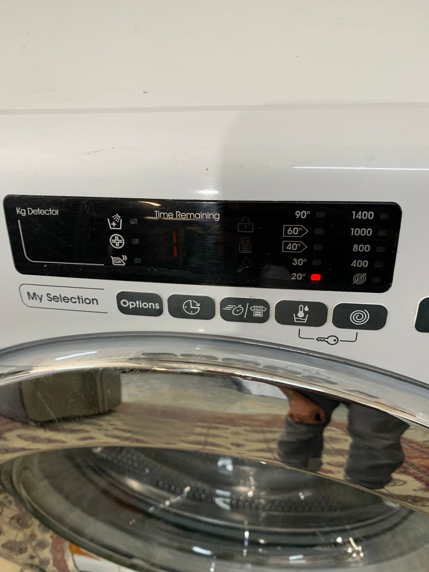 Beautiful Candy Latest Model White 9KG Washing Machine For Sale