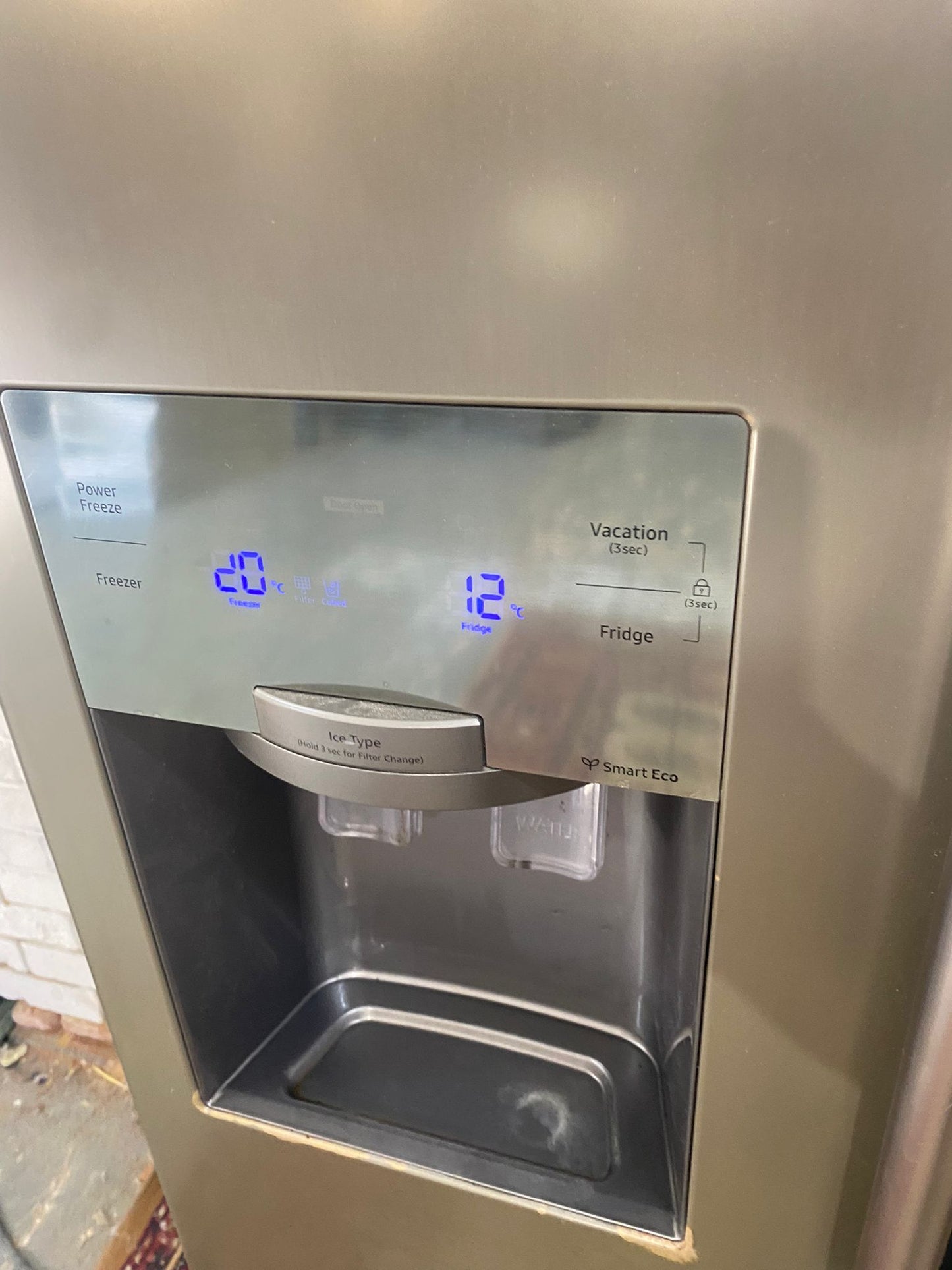 ✅🚚Beautiful Samsung Grey Samsung American With Ice/Water Dispenser Fridge Freezer For Sale