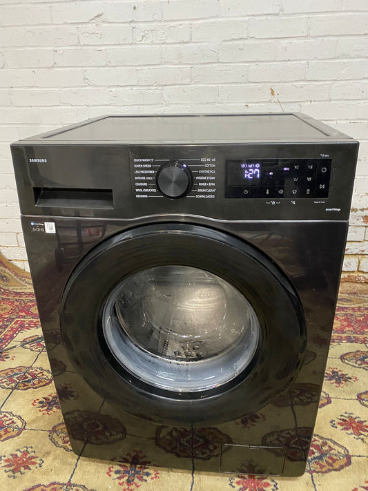 Beautiful Samsung Black 10Kg Washing Machine For Sale