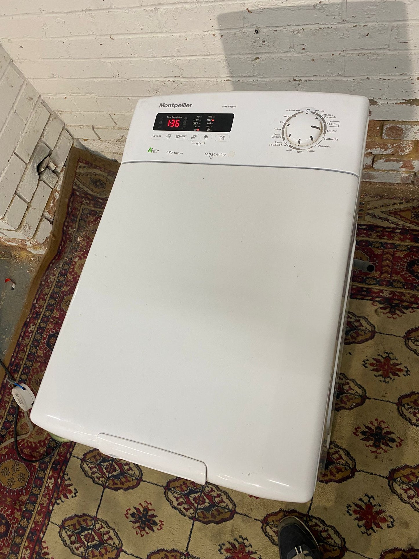 Beautiful Montpellier Top Opener Washing Machine For Sale