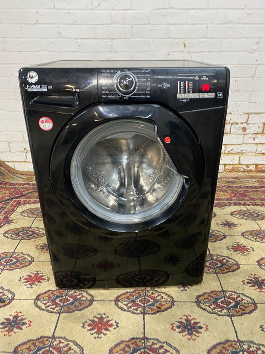 🚚FREE DELIVERY Beautiful Hoover Black 9KG Washing Machine