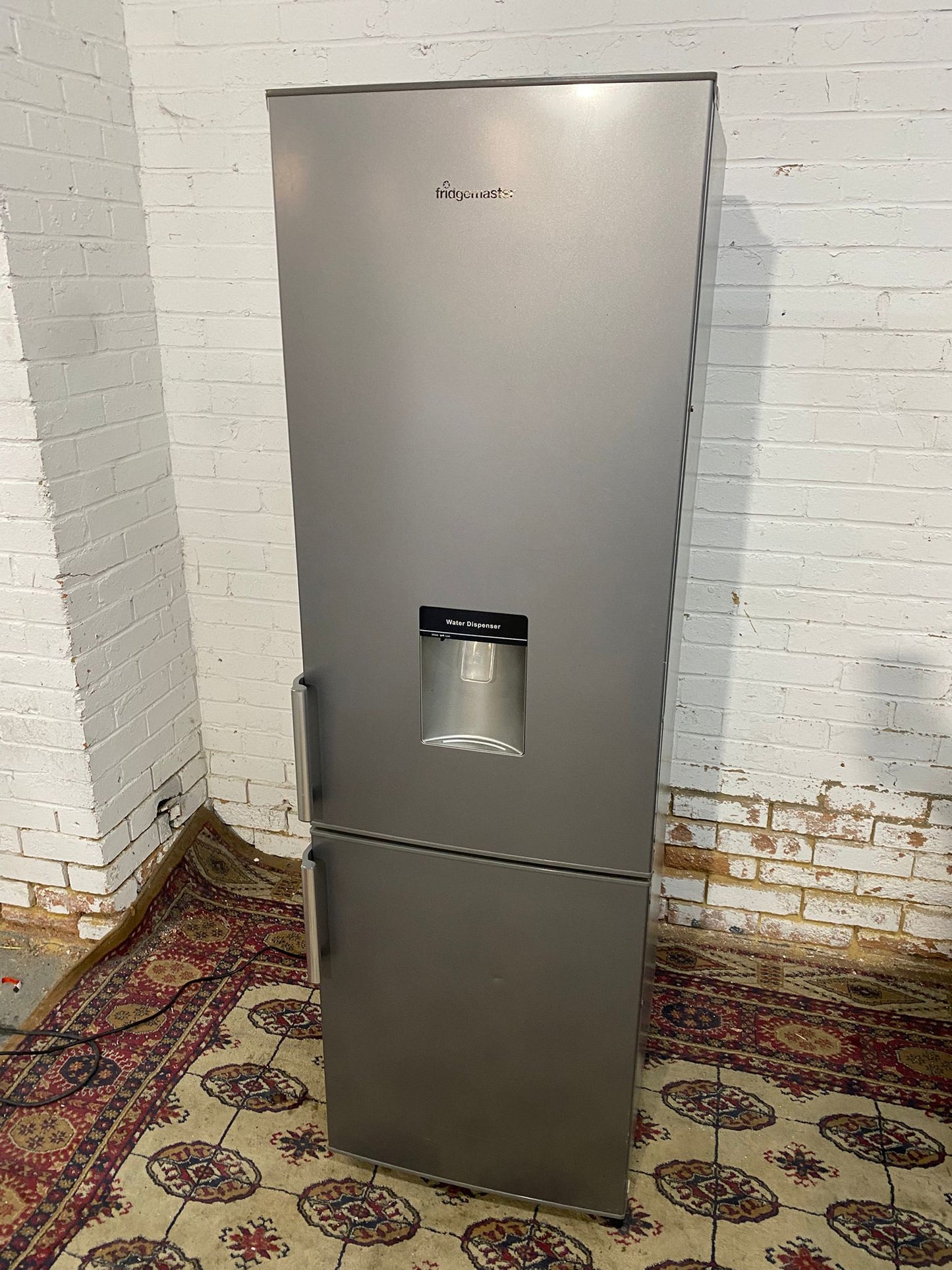 Beautiful FridgeMaster Grey Fridge Freezer For Sale