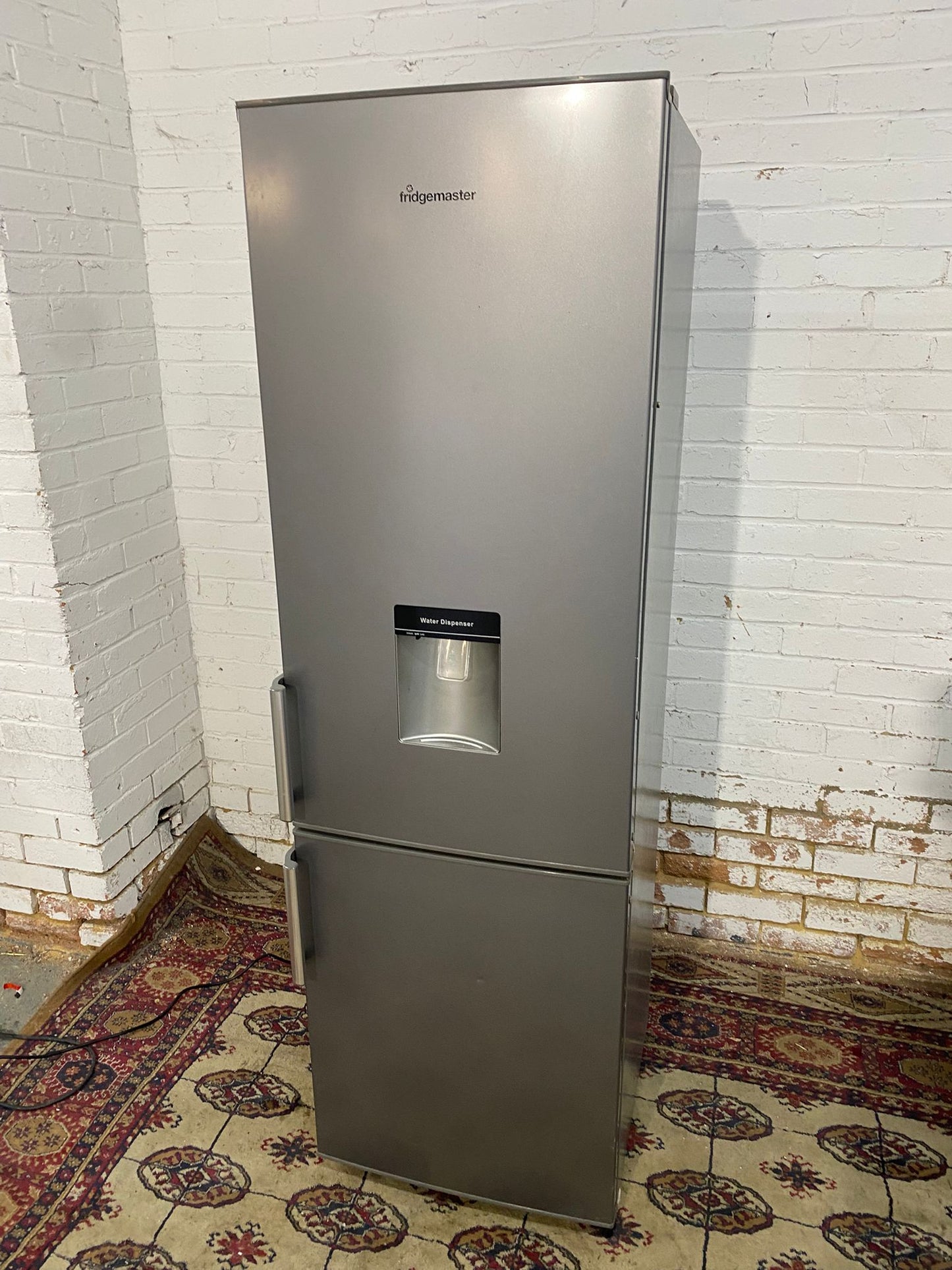 Beautiful FridgeMaster Grey Fridge Freezer For Sale