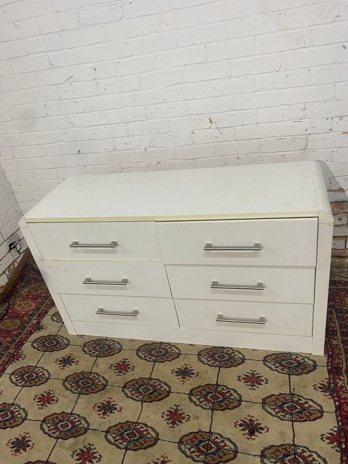 Large Assemble 6Drawers Chest Dresser For Sale