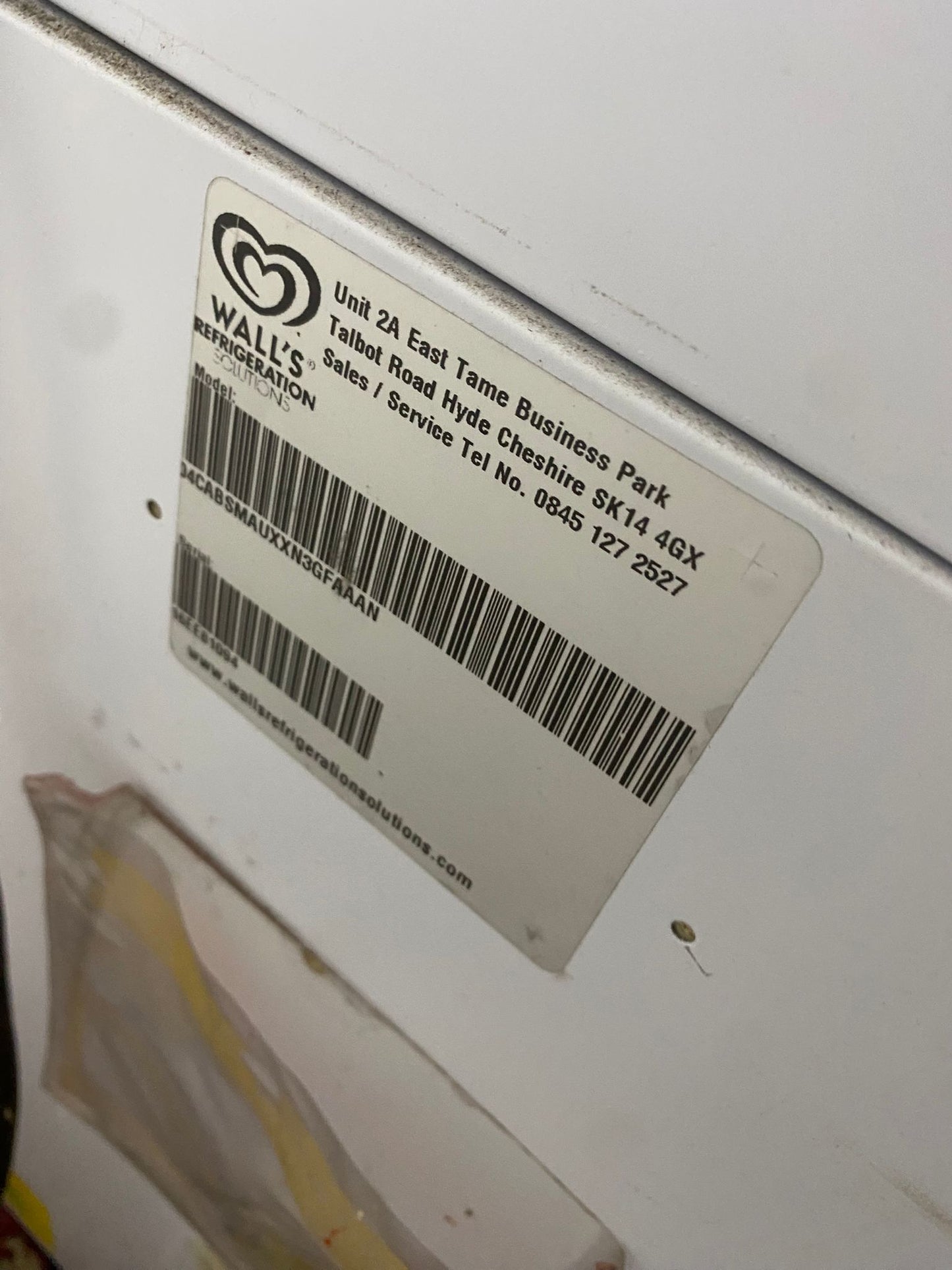 Walls Commercial IceCream Freezer Frost Free