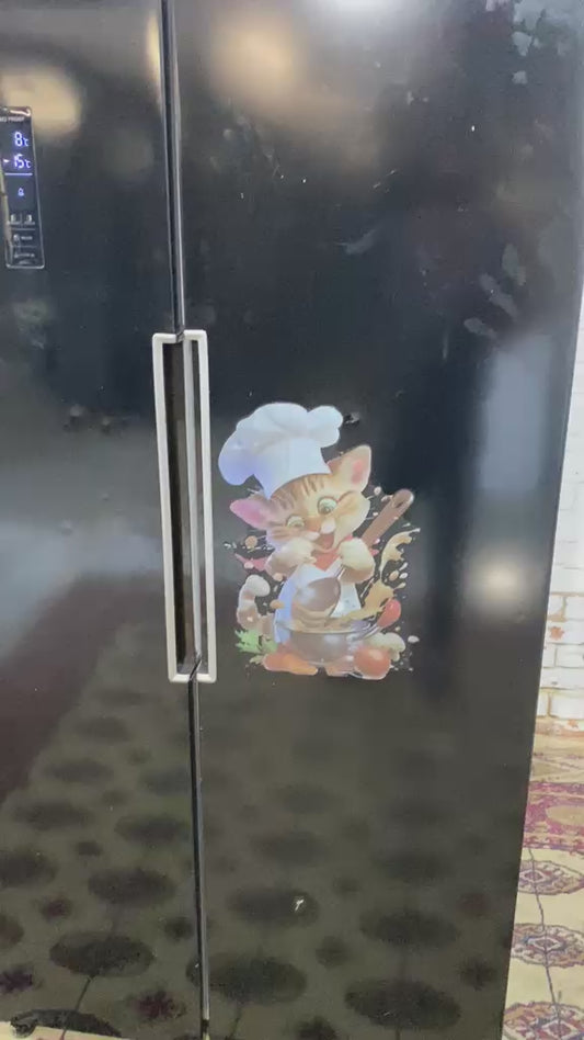 Hoover Black American Fridge Freezer For Sale (video available)