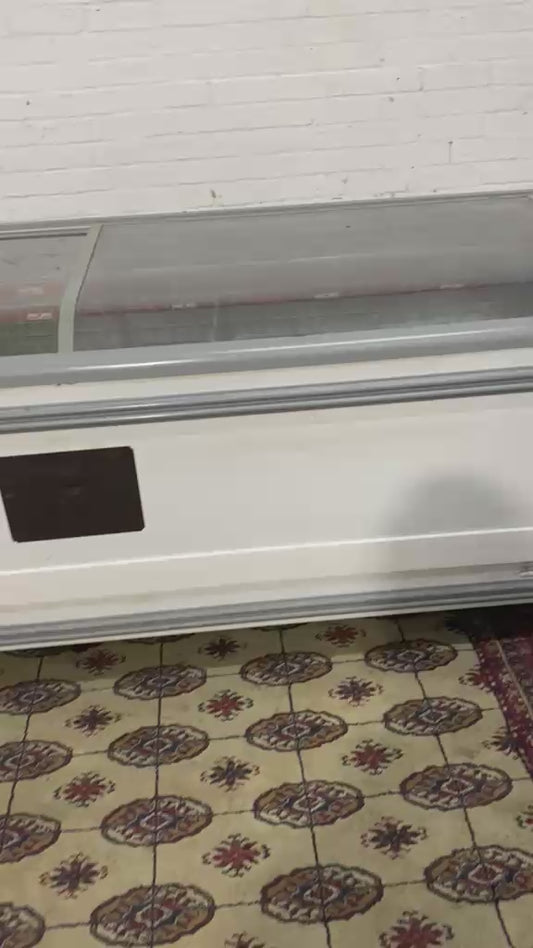 Beautiful 2.5M Long Deep Commercial Chest Freezer For Sale (video available)